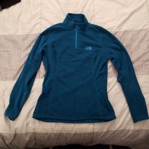 North Face 1/4-Zip Mockneck Top